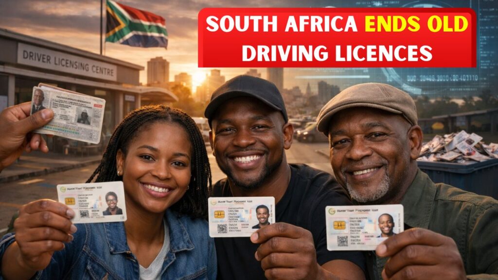 Goodbye to Old Driving Licence Cards: