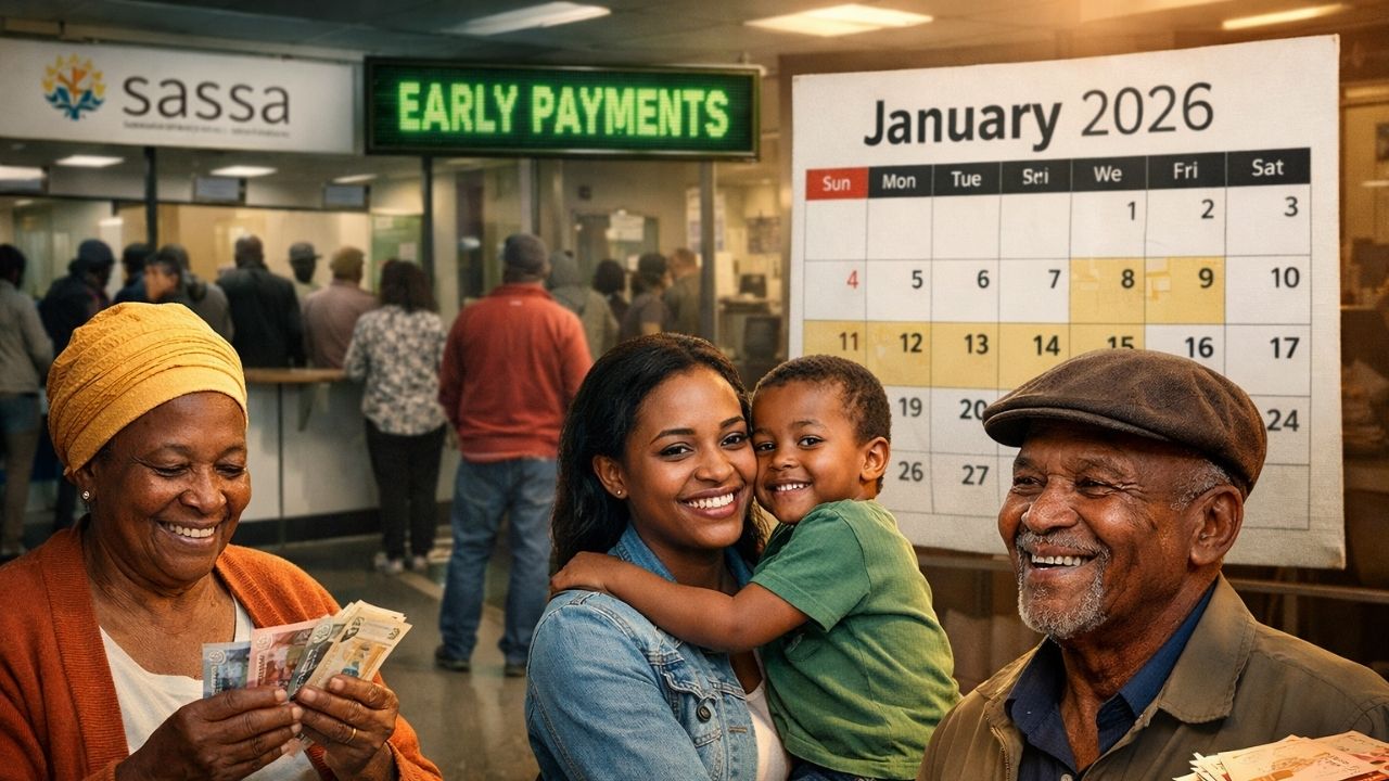 SASSA January 2026 Grant Schedule