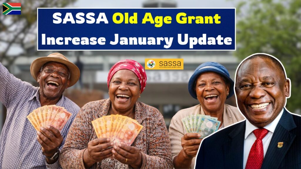 SASSA Old Age Grant Increase January 2026